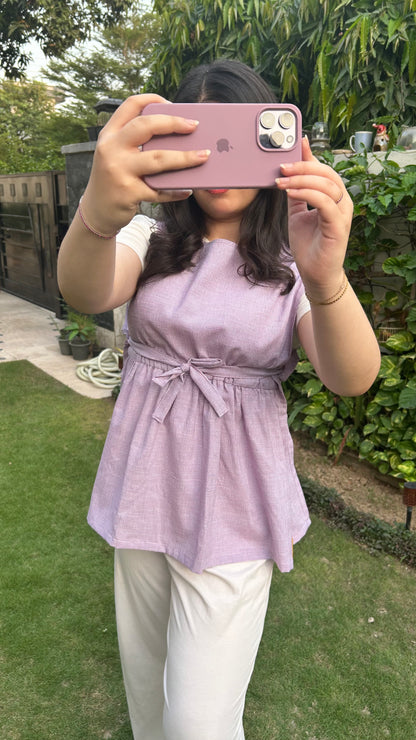 Purple Pinafore