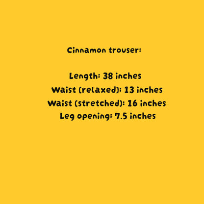 Cinnamon trouser