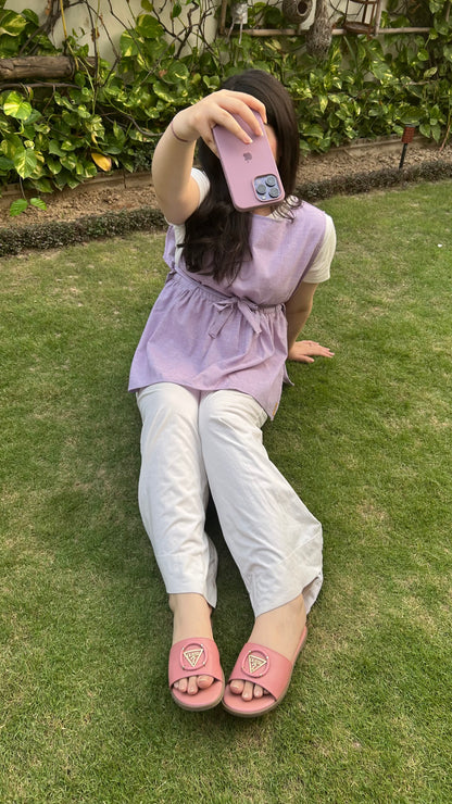 Purple Pinafore
