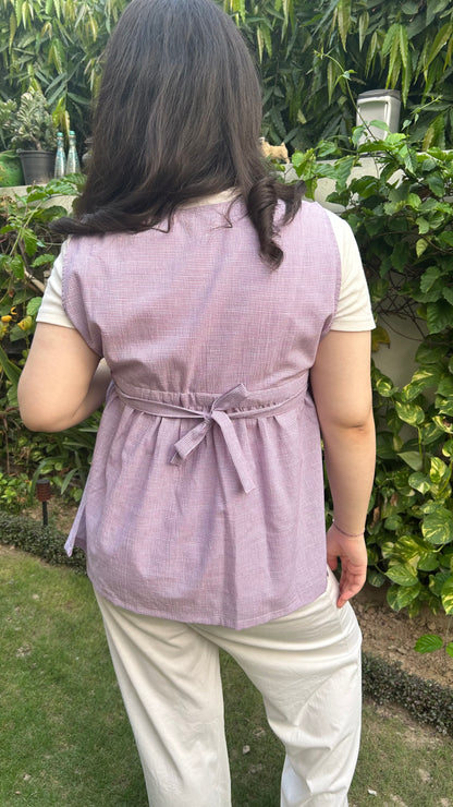 Purple Pinafore